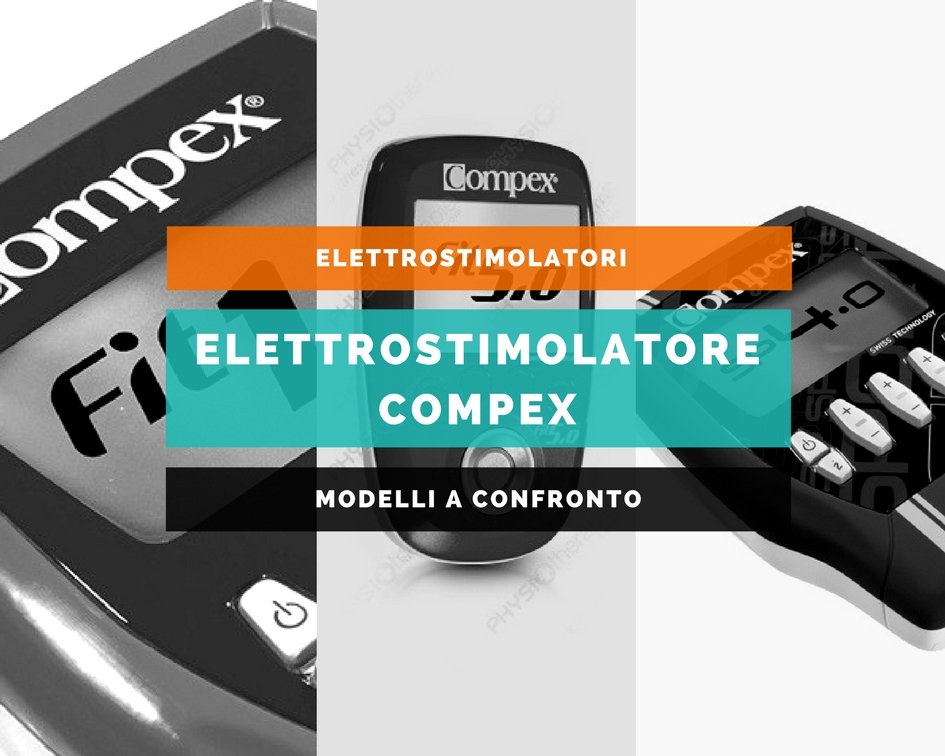 Elettrostimolatori Compex®, modelli a confronto