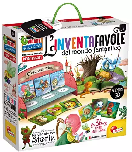 Liscianigiochi Montessori L'Inventafavole del Mondo Fantastico,...